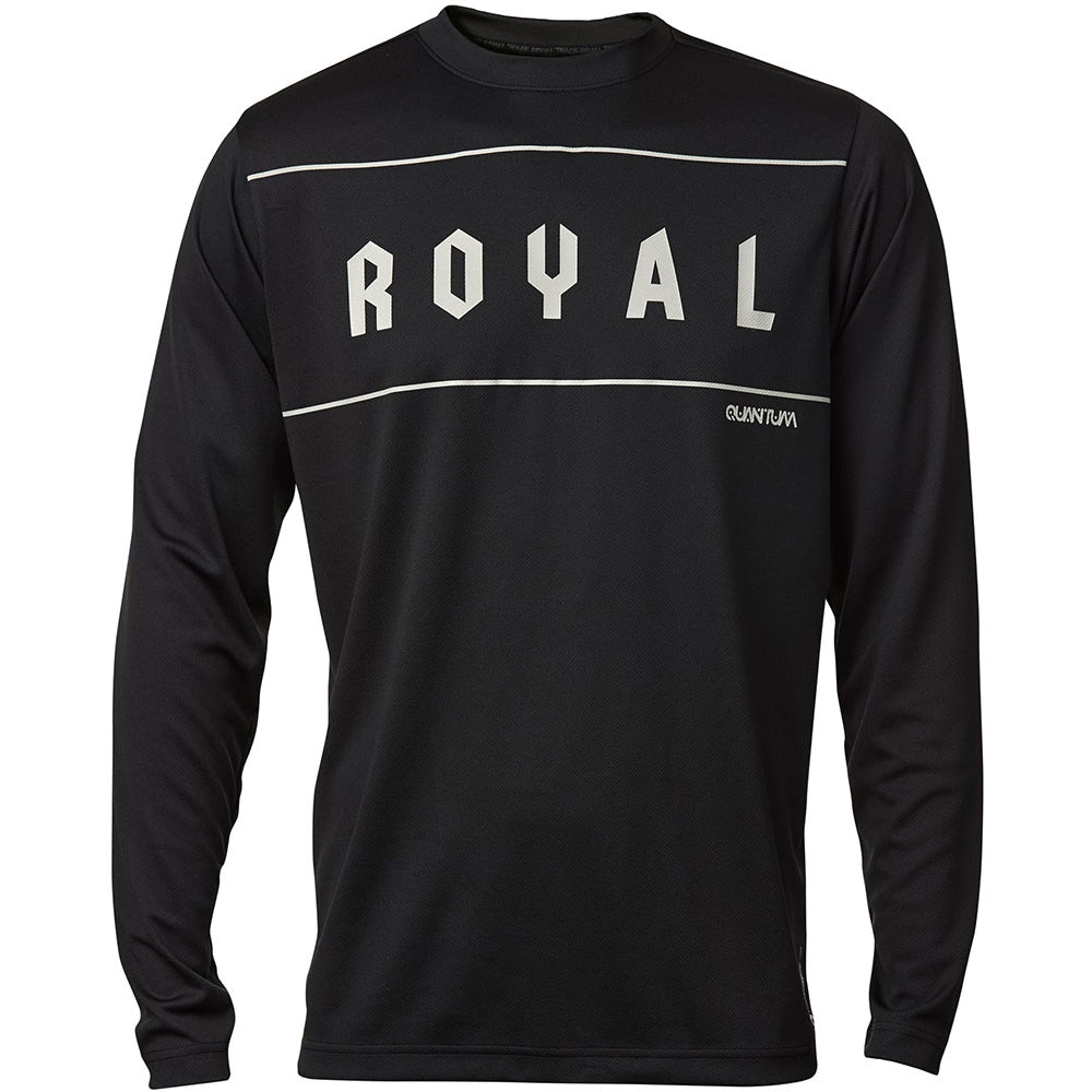 Royal Racing Quantum Long Sleeve Jersey - XL - Black