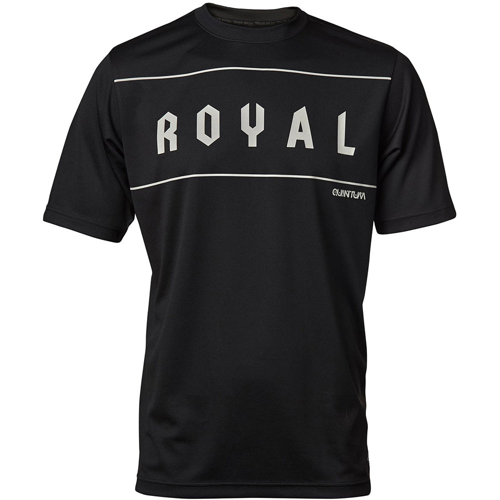 Royal Racing Quantum Short Sleeve Jersey - XS - Black