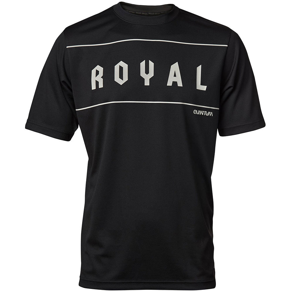 Royal Racing Quantum Short Sleeve Jersey - S - Black