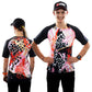 Rubber Side Down Women's Jungle Short Sleeve Jersey - Women's XS - Pink