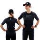 Rubber Side Down Women's Vapor Short Sleeve Jersey - Women's S - Black Haze