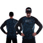 Rubber Side Down His Vapor Long Sleeve Jersey - 2XL - Slate Camo