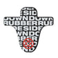 Rubber Side Down Mud Guard - White