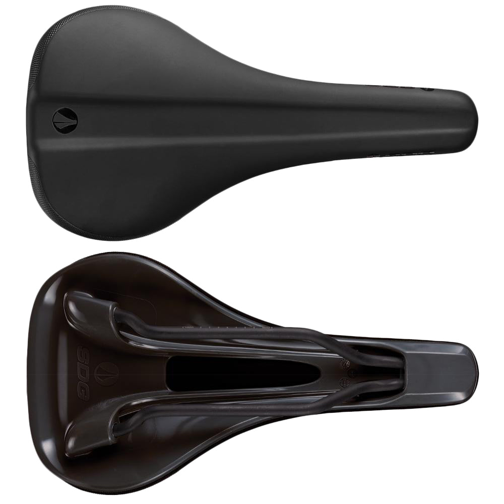 SDG Bel-Air 3.0 Saddle - Black - Lux-Alloy Rails
