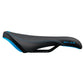 SDG Bel-Air Saddle - Black - Cyan - Sport - Steel Rails