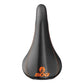 SDG Bel-Air Saddle - Black - Orange - Sport - Steel Rails