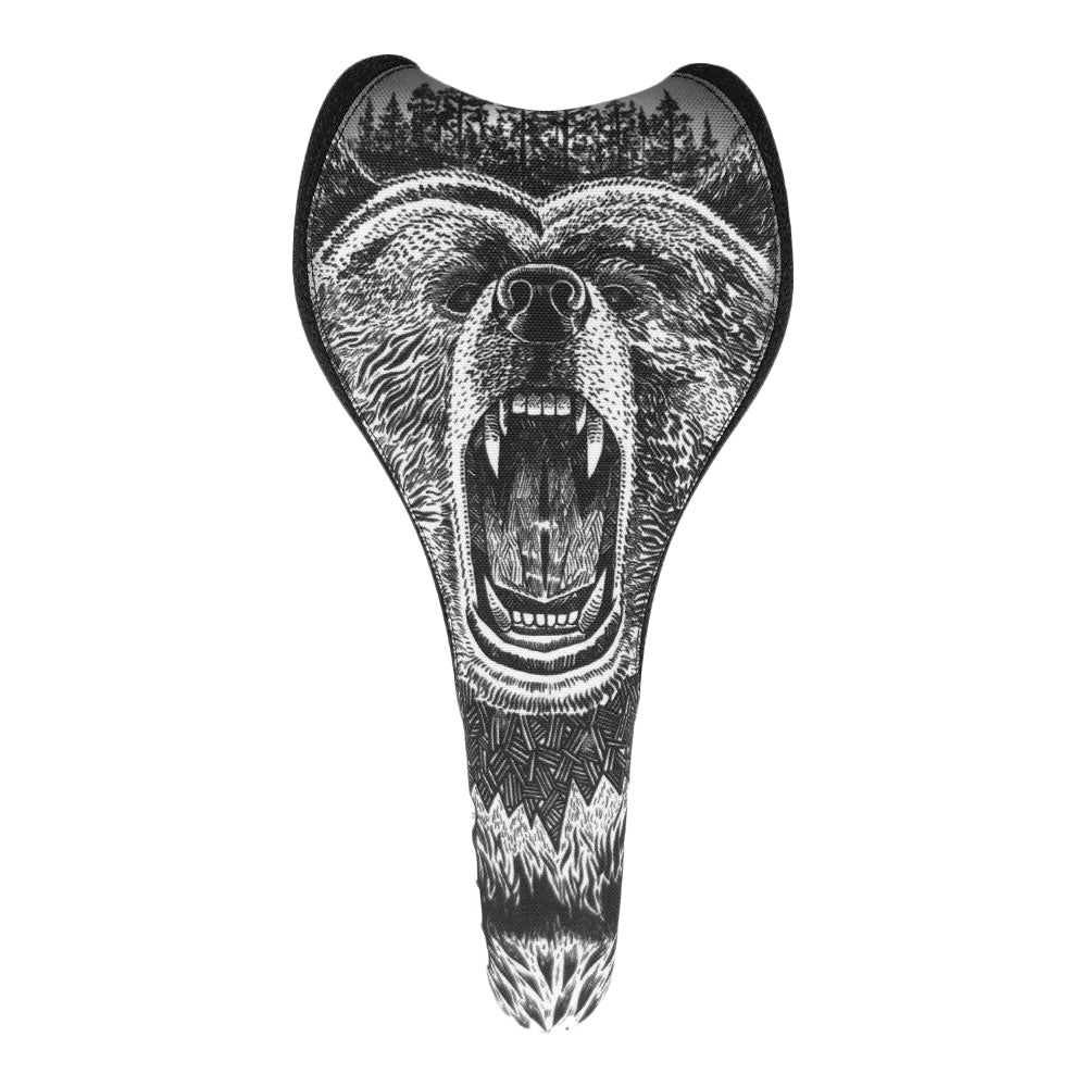 SDG Radar MTN Saddle - Oso Subliminated Bear - Lux-Alloy Rails