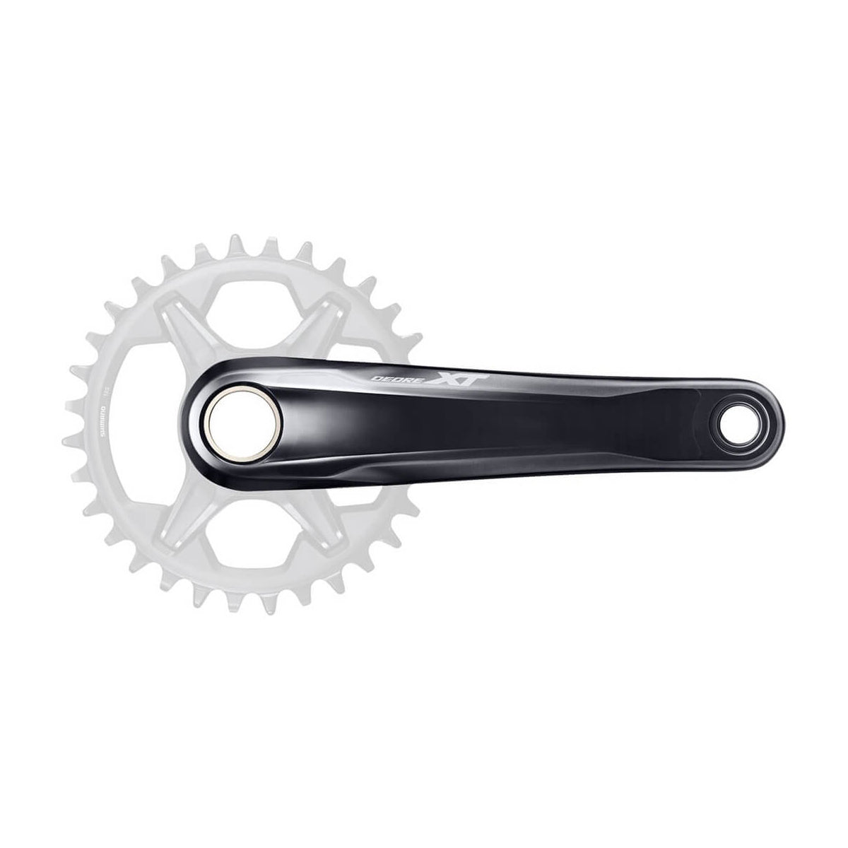 XT FCM8100 1x12 Speed Crank Arms 24mm Direct Mount No Spider No Chainring 52mm Chainline Black170mm