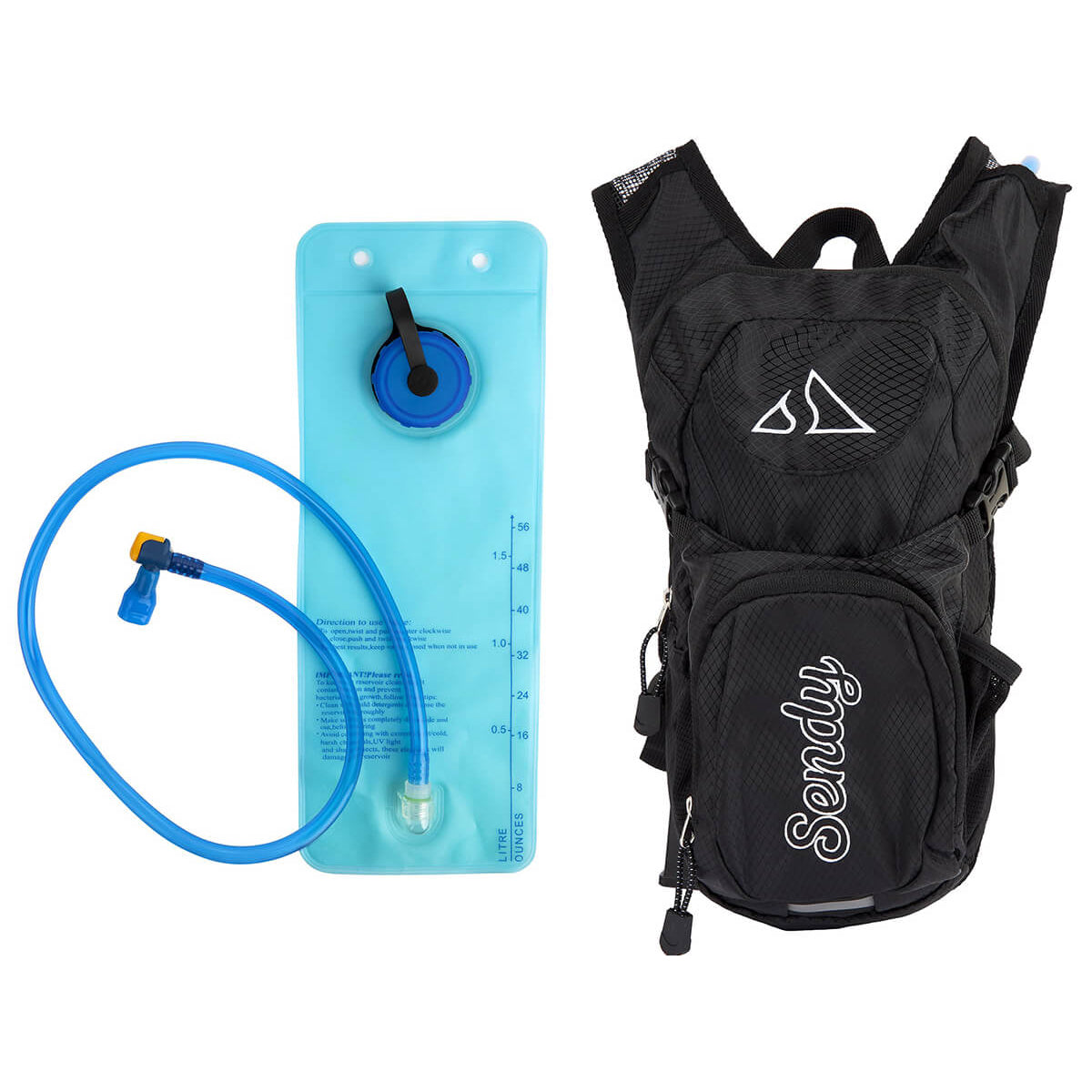 Sendy H20 Youth Hydration Pack - Mono Madness
