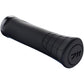 SQLab 711 Tech And Trail 2.0 Lock On Grips - Black With Black Clamps - L