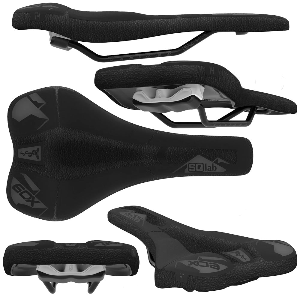 SQLab Sella Da Bici 6OX ClipOn Infinergy ERGOWAVE Active 2.1: Comfort E Ammortizzazione Per Mountain Bike