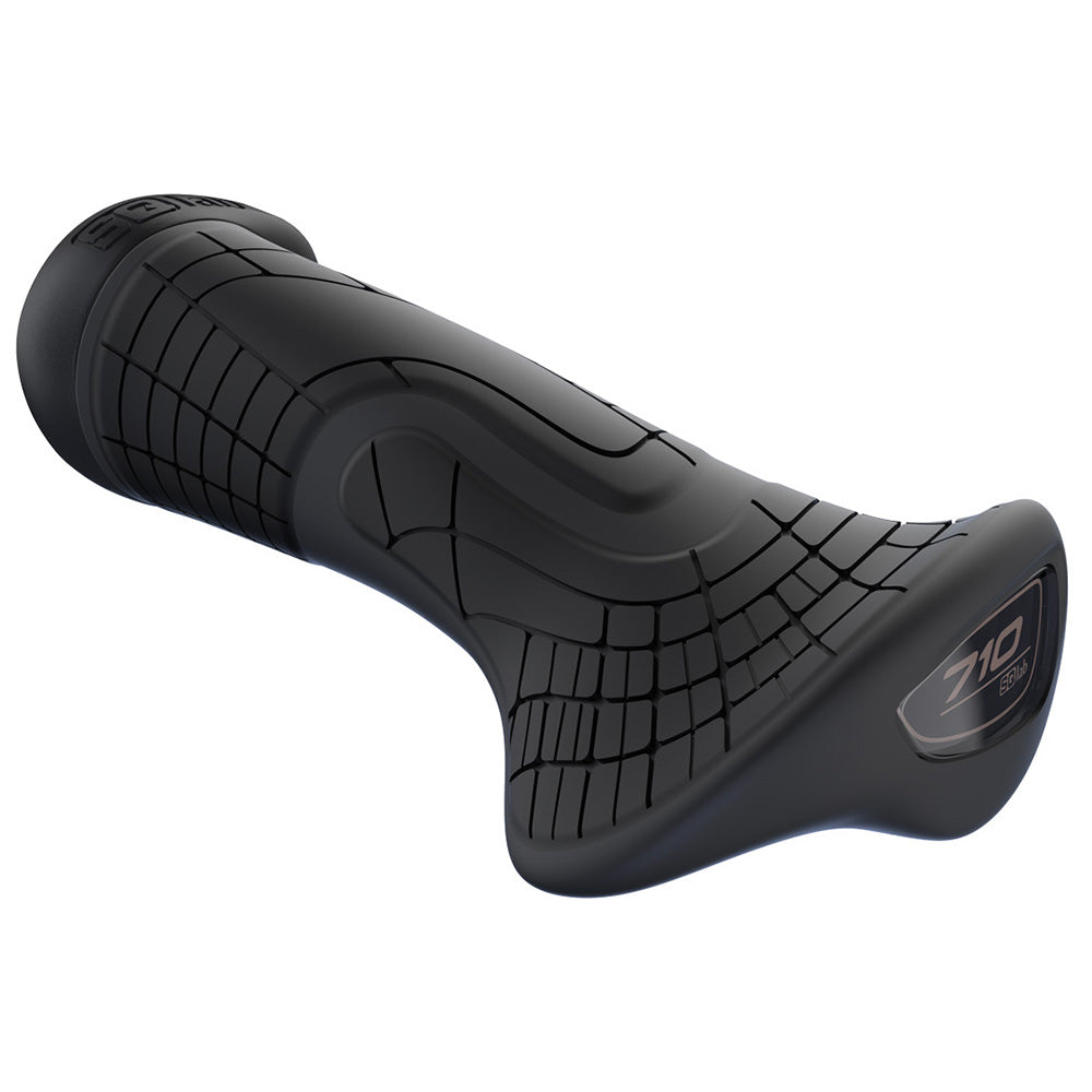 SQLab 710 Ergonomic Lock On Grips - Black - Single Lock On Grips - S