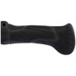 SQLab 710 Ergonomic Lock On Grips - Black With Black Clamps - L