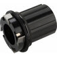 SRAM Freehub Body And Bearings - Shimano HG Splined - Black - Suit X.9 V2