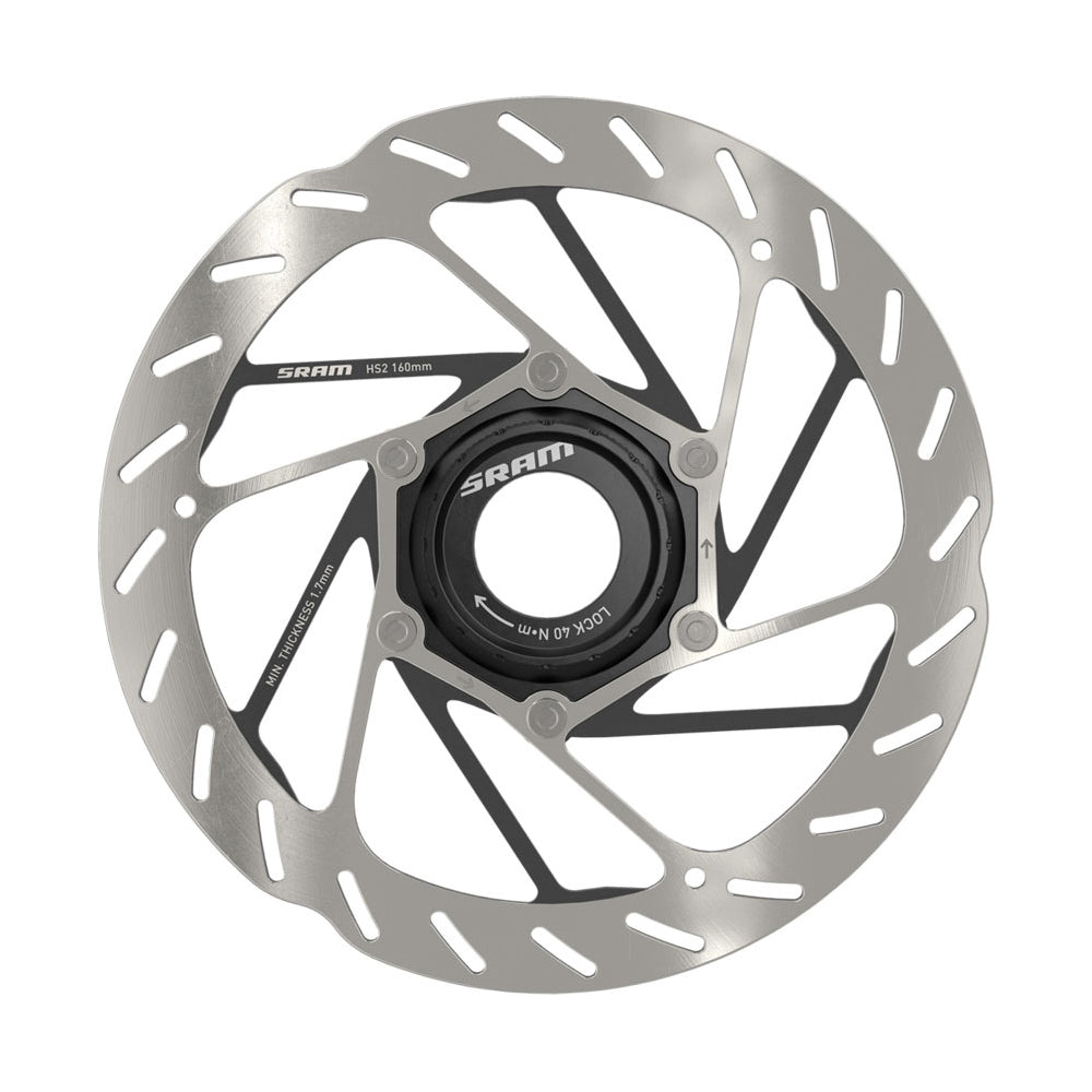 SRAM HS2 Centrelock Disc Brake Rotor - 160mm - Centrelock