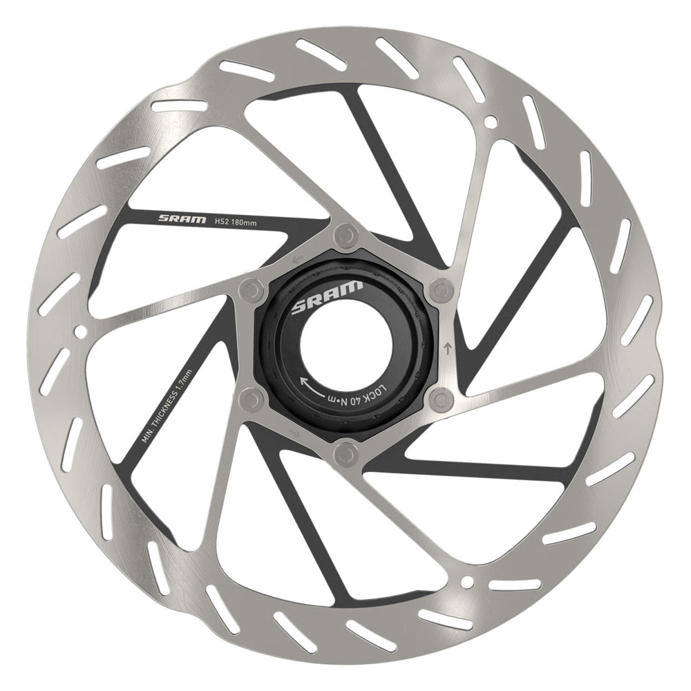 SRAM HS2 Centrelock Disc Brake Rotor - 180mm - Centrelock