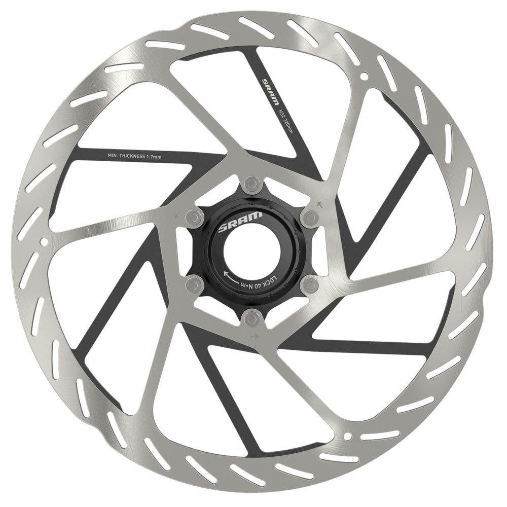 SRAM HS2 Centrelock Disc Brake Rotor - 220mm - Centrelock