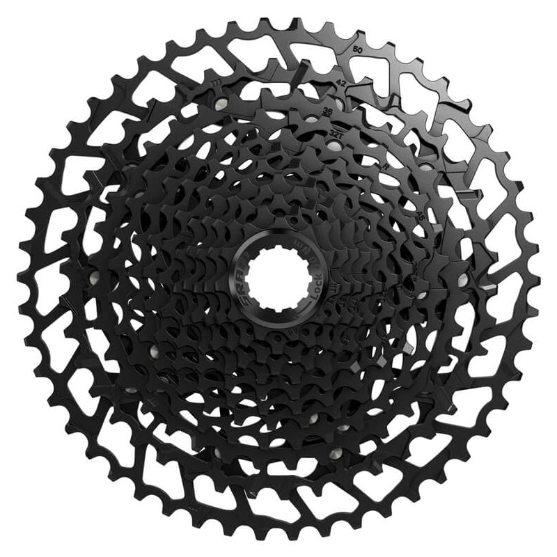 SRAM NX Eagle PG-1230 12 Speed Shimano HG Splined Cassette - Shimano HG Splined - 11-50T - 12 Speed