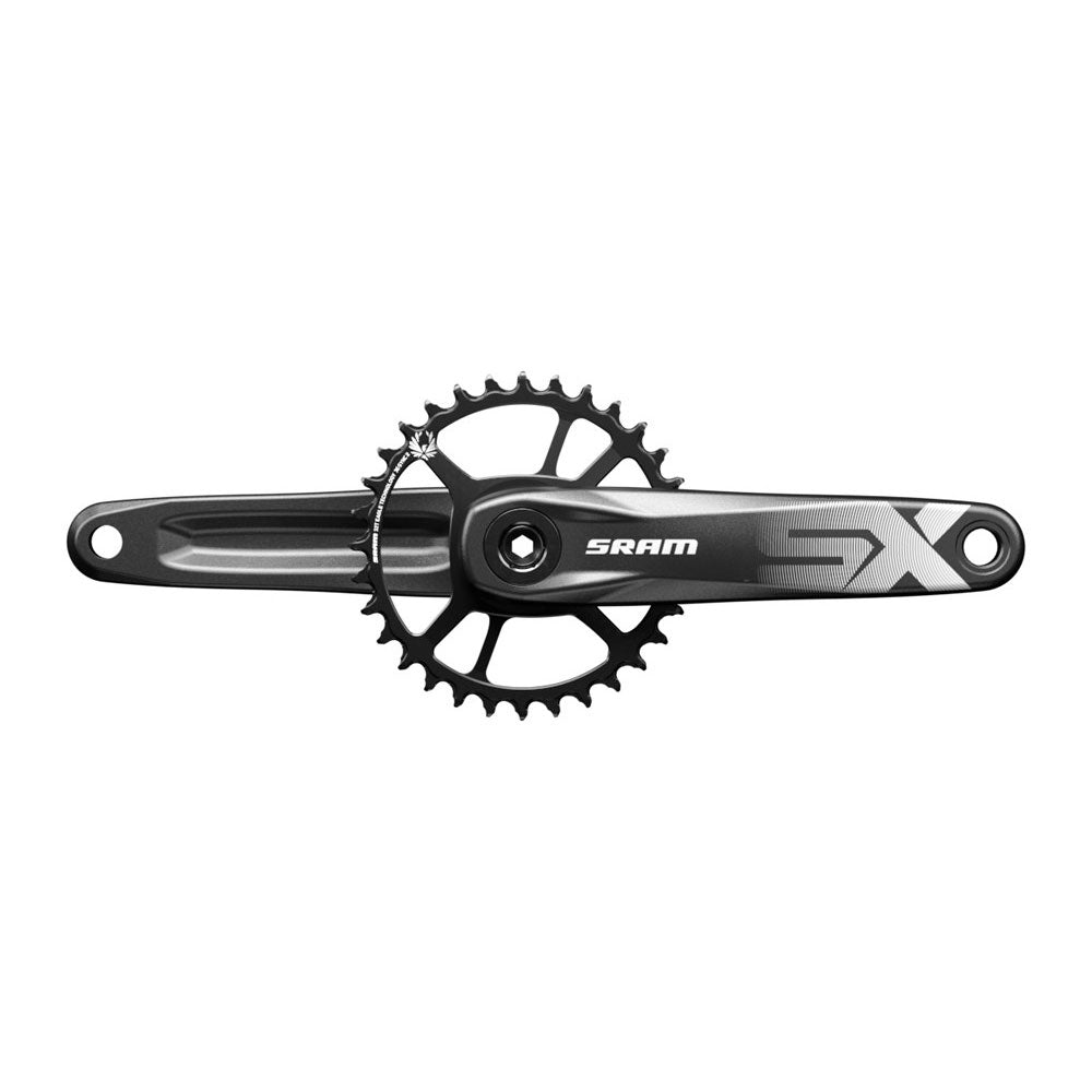 SRAM SX Eagle DUB Crankset - 28.99mm DUB - SRAM Direct Mount - X-Sync 2 Direct Mount - Steel - 3mm Boost - Black - 170mm - 68-73mm - 32T