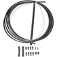 SRAM SlickWire Coated Stainless Shifter Cableset V2 - Black - 4mm