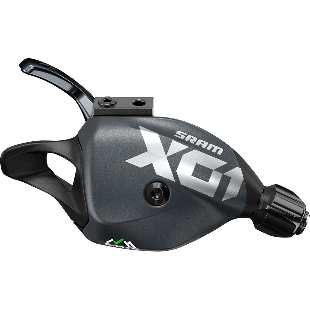 SRAM X01 Eagle 12 Speed Single Click Shift Lever - Lunar Grey - Bar Clamp & SRAM MatchMaker X - 12 Speed