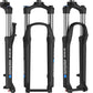 SR Suntour OEM XCM32 Coil Sprung Fork - 29 Inch - 100mm Travel - 15x100mm - QR - Tapered 1 1-8-1.5 Inch - Matte Black