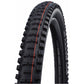 Schwalbe Big Betty Tyre - Black - Orange - TLE Kevlar Folding - Super Trail - E-50 - Addix Soft - EVO - 2.4 Inch - 27.5 Inch
