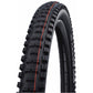 Schwalbe Big Betty Tyre - Black - Orange - TLE Kevlar Folding - Super Trail - E-50 - Addix Soft - EVO - 2.6 Inch - 27.5 Inch