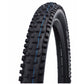 Schwalbe Nobby Nic HS602 Tyre - Black - Blue - TLE Kevlar Folding - Super Trail - E-50 - Addix SpeedGrip - Evo - 2.6 Inch - 27.5 Inch