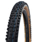 Schwalbe Nobby Nic HS602 Tyre - Bronze Wall - TLE Kevlar Folding - Super Ground - E-50 - Addix Speedgrip - EVO - 2.4 Inch - 29 Inch