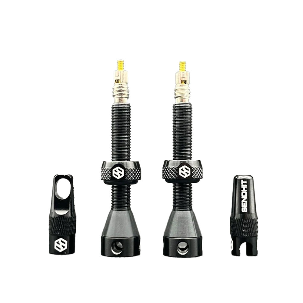Sendhit Tubeless Valve Kit - Black - 44mm