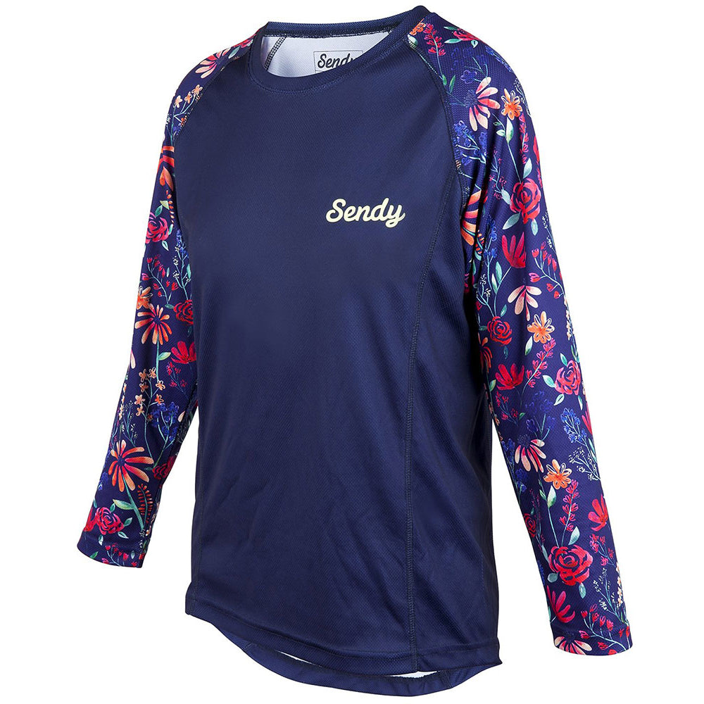 Sendy Send It Long Sleeve Women's Jersey - XS - The Wildflower