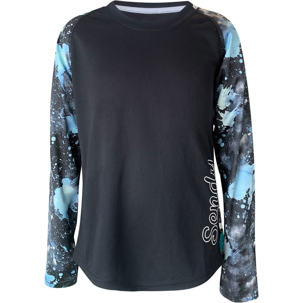 Sendy Send It Long Sleeve Youth Jersey - Youth L - Splat Attack