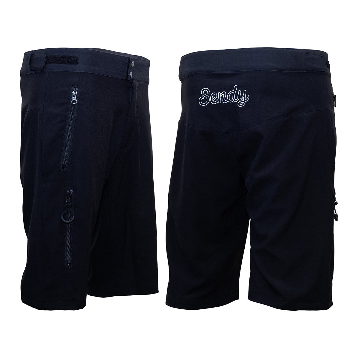 Sendy Send It Shell Shorts - L-34 - Bold Black