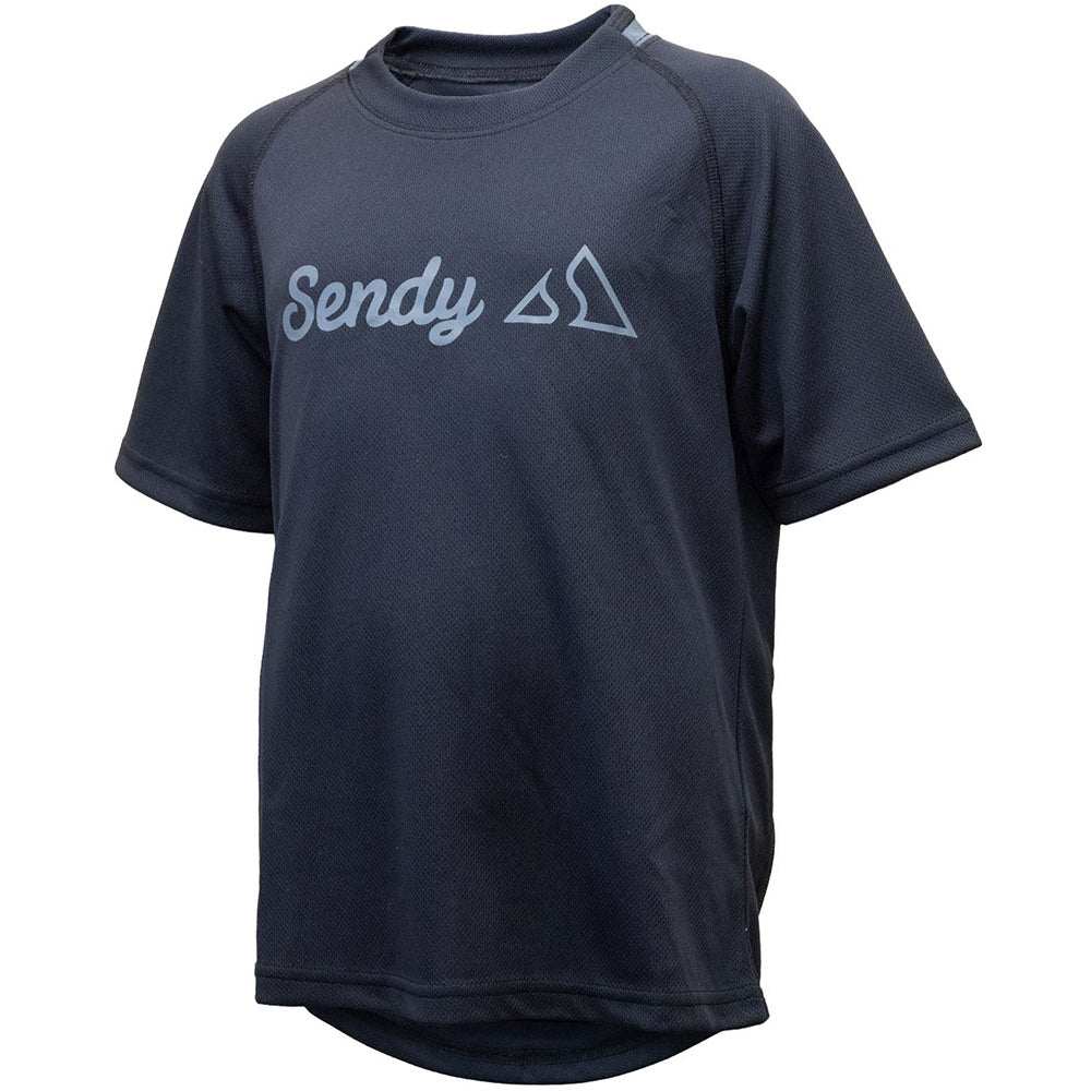 Sendy Send It Short Sleeve Youth Jersey - Youth L - Bold Black