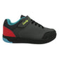 Sendy Send It Youth Flat Pedal Shoe - US 3.0 - Red - Blue - Yellow