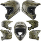 Seven 7 iDP M1 Full Face Helmet - S - Army Green