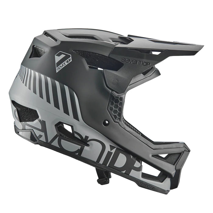 Seven 7 iDP Project 23 Fiberglass Full Face Helmet - XL - Graphite - Black