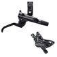 Shimano Deore BR-M6120 Disc Brake With 4 Piston Caliper - Front - Right Lever - Black