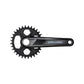Shimano Deore FC-M6120 1x12 Speed Crank Arms - 24mm - Shimano Direct Mount - 55mm Chainline - Black - 175mm - 68-73mm - 32T