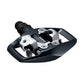 Shimano PD-ED500 SPD Two-Sided Pedals - Dark Grey - Silver