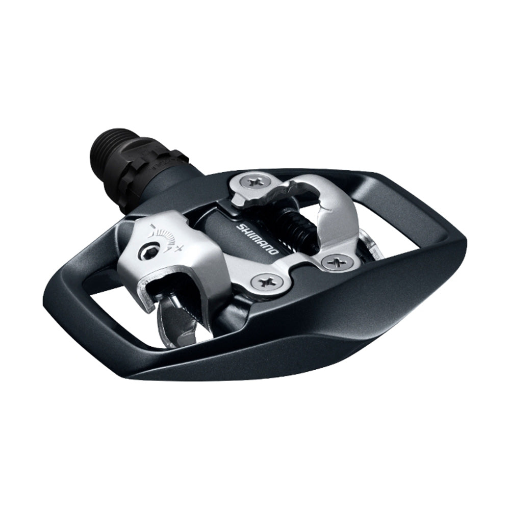 Shimano PD-ED500 SPD Two-Sided Pedals - Dark Grey - Silver
