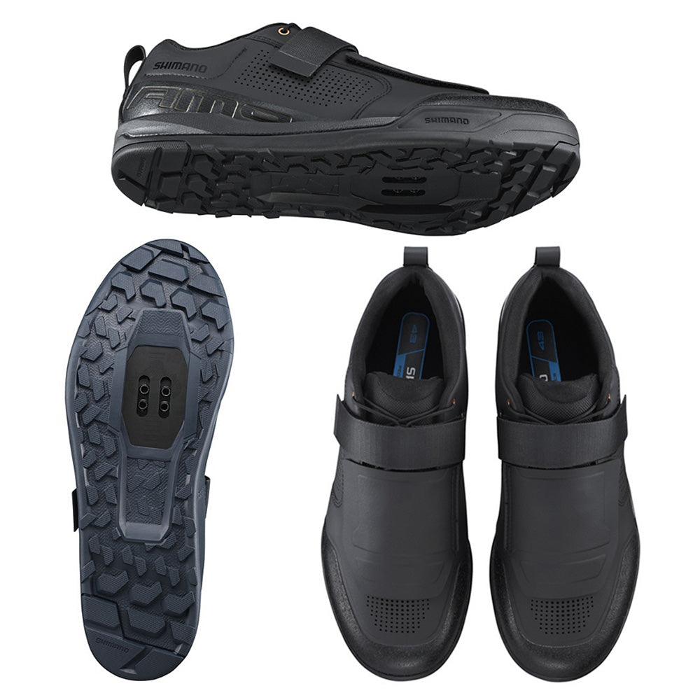 Shimano SH-AM903 SPD Shoes - EU 45 - Black - Regular Width