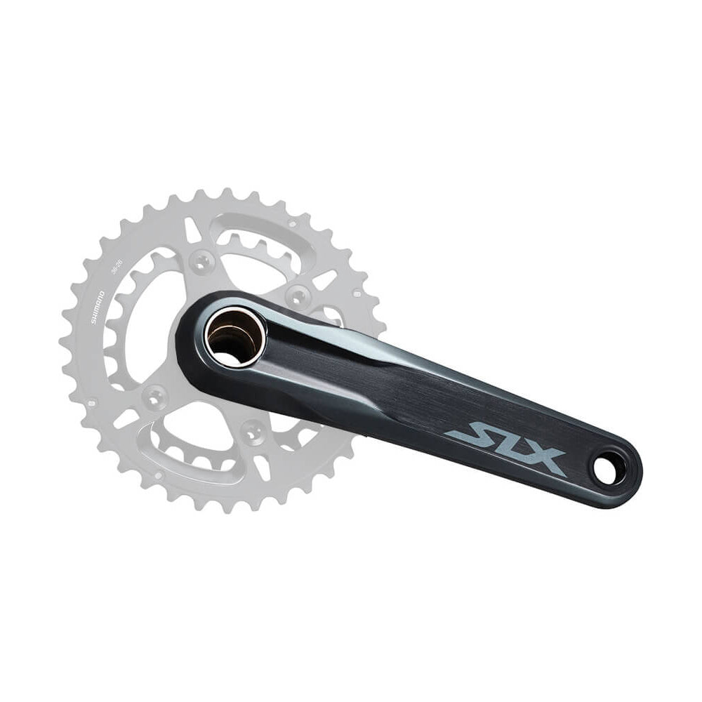 Shimano SLX FC-M7120-1 1x12 Speed Crank Arms - 24mm - Shimano Direct Mount - No Spider - No Chainring - 55mm Chainline - Black - 170mm - 68-73mm