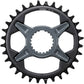 Shimano SLX SM-CRM75 Shimano Direct Mount Chainring - Shimano Direct Mount - Round - Black - Grey - 32T