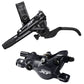 Shimano XT BR-M8200 Race Disc Brake - Rear - Left Lever - 1700mm - Black - w/o Fin