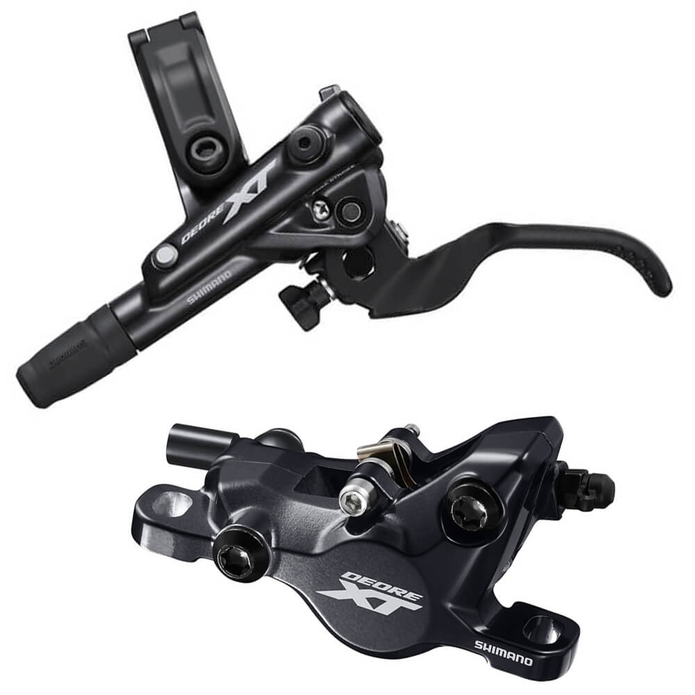 Shimano XT BR-M8200 Race Disc Brake - Rear - Left Lever - 1700mm - Black - w/o Fin
