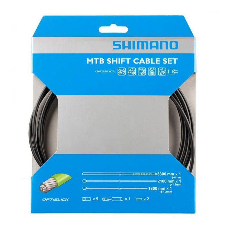 Shimano XT SL-M8000 Optislick Shift Cable Set - Black