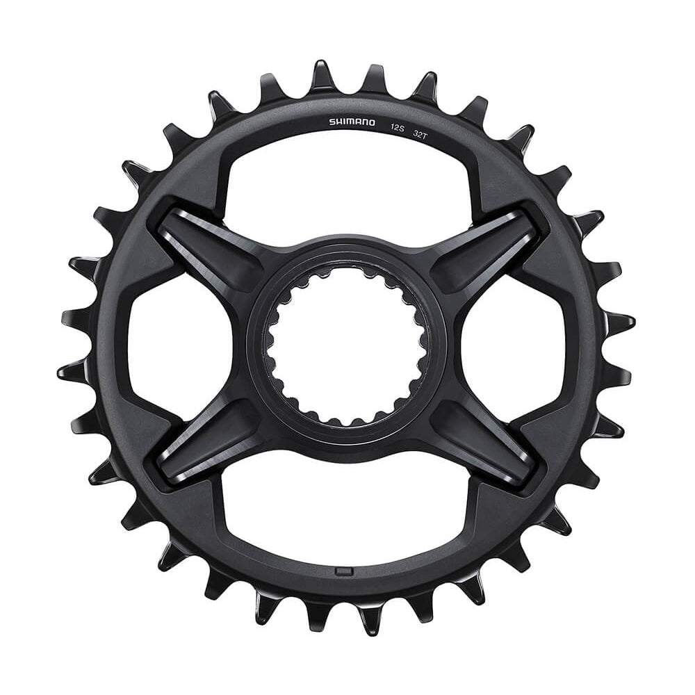 Shimano XT SM-CRM85 Shimano Direct Mount Chainring - Shimano Direct Mount - Round - Black - Grey - 34T
