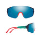 Smith Flywheel Sunglasses - Matte Deep Ink - Chromapop Blue Mirror Lens